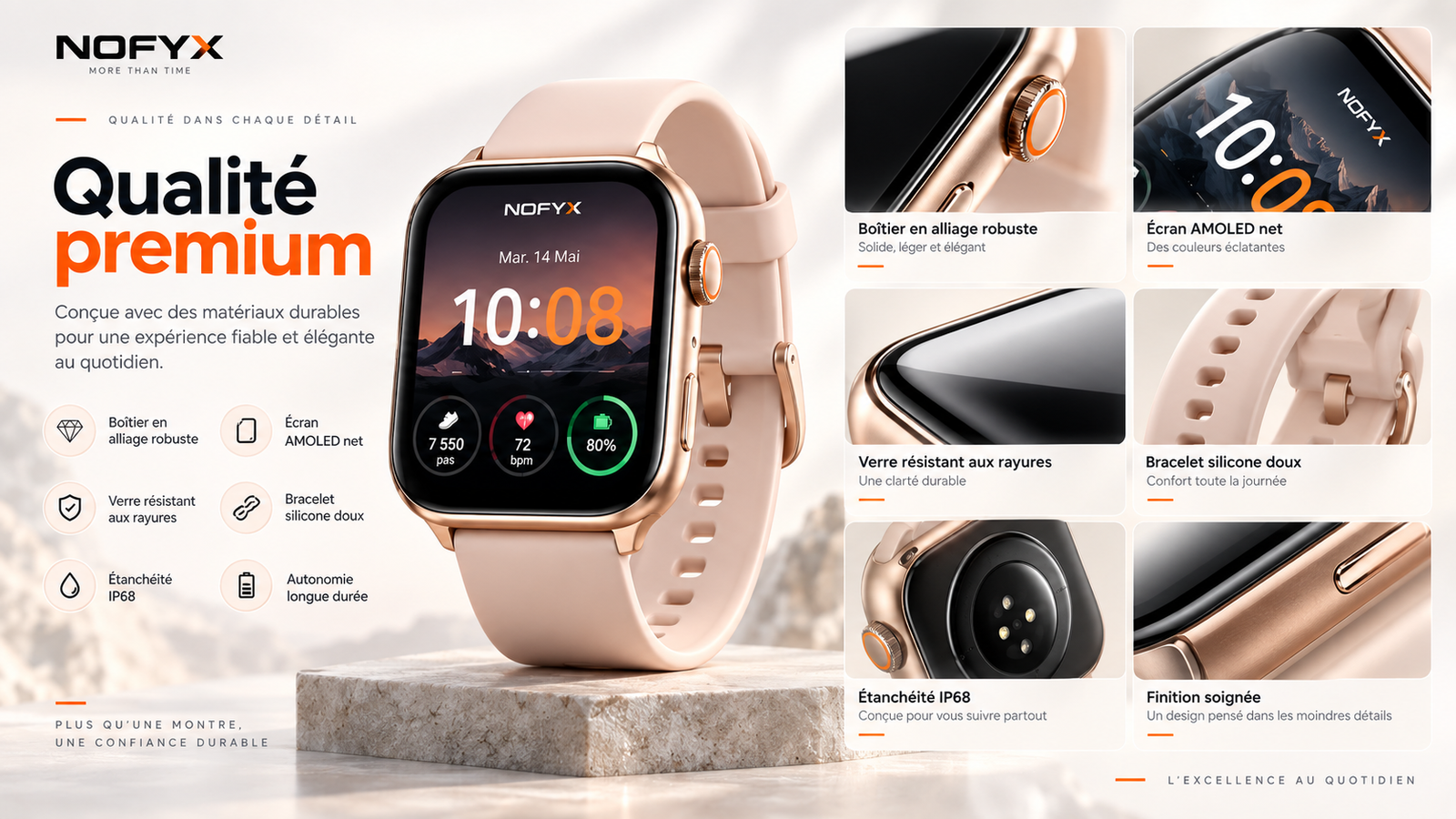 Détails Smart Watch